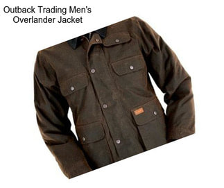 Outback Trading Men\'s Overlander Jacket