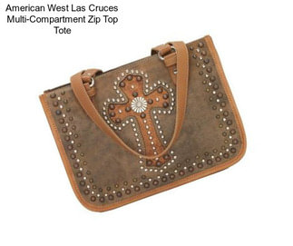 American West Las Cruces Multi-Compartment Zip Top Tote