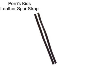 Perri\'s Kids Leather Spur Strap