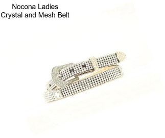 Nocona Ladies Crystal and Mesh Belt