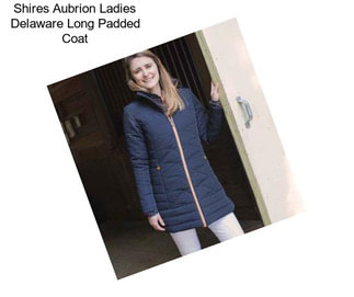 Shires Aubrion Ladies Delaware Long Padded Coat