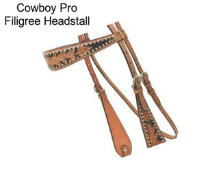 Cowboy Pro Filigree Headstall