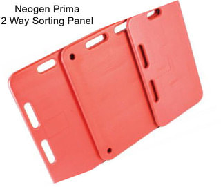 Neogen Prima 2 Way Sorting Panel