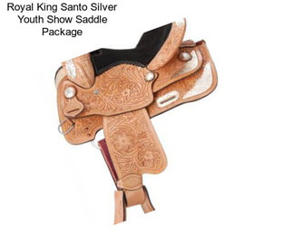 Royal King Santo Silver Youth Show Saddle Package