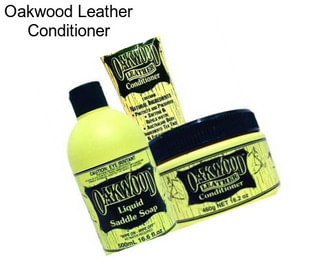 Oakwood Leather Conditioner