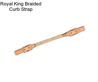 Royal King Braided Curb Strap