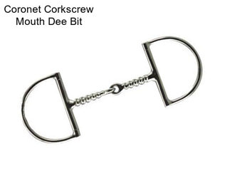 Coronet Corkscrew Mouth Dee Bit