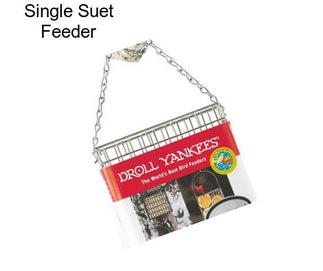 Single Suet Feeder