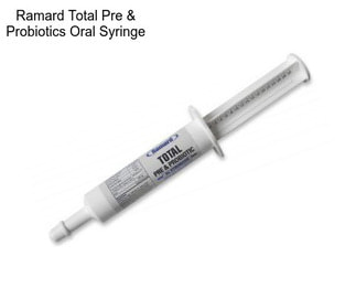 Ramard Total Pre & Probiotics Oral Syringe