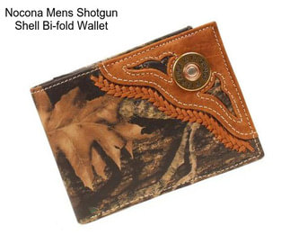 Nocona Mens Shotgun Shell Bi-fold Wallet