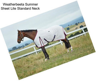 Weatherbeeta Summer Sheet Lite Standard Neck