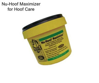 Nu-Hoof Maximizer for Hoof Care