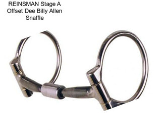 REINSMAN Stage A Offset Dee Billy Allen Snaffle