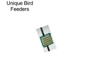 Unique Bird Feeders