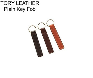 TORY LEATHER Plain Key Fob