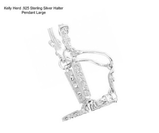 Kelly Herd .925 Sterling Silver Halter Pendant Large