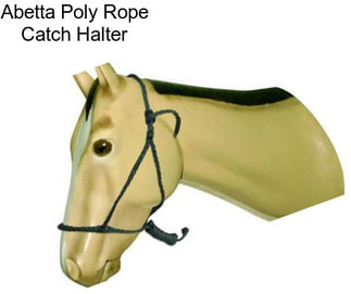 Abetta Poly Rope Catch Halter