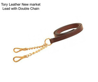 Tory Leather New market Lead with Double Chain