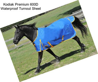 Kodiak Premium 600D Waterproof Turnout Sheet