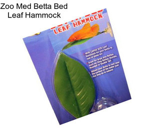 Zoo Med Betta Bed Leaf Hammock