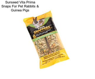 Sunseed Vita Prima Snaps For Pet Rabbits & Guinea Pigs