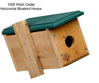 1000 West Cedar Horizontal Bluebird House