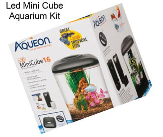 Led Mini Cube Aquarium Kit