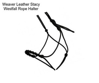 Weaver Leather Stacy Westfall Rope Halter