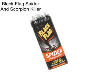 Black Flag Spider And Scorpion Killer