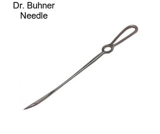 Dr. Buhner Needle