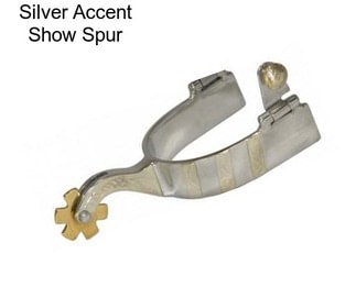 Silver Accent Show Spur