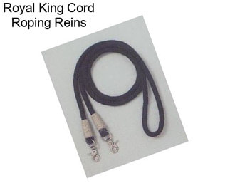 Royal King Cord Roping Reins