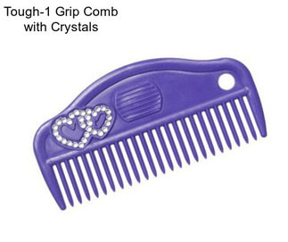 Tough-1 Grip Comb with Crystals