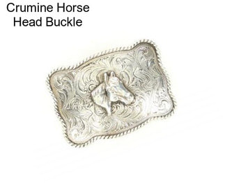 Crumine Horse Head Buckle