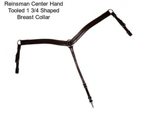 Reinsman Center Hand Tooled 1 3/4\