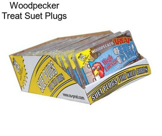 Woodpecker Treat Suet Plugs