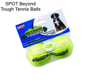 SPOT Beyond Tough Tennis Balls