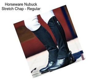 Horseware Nubuck Stretch Chap - Regular