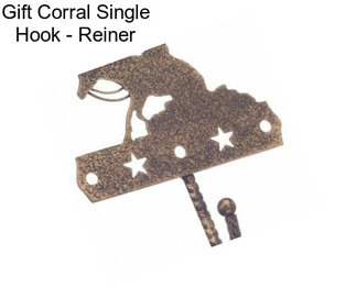 Gift Corral Single Hook - Reiner