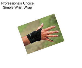 Professionals Choice Simple Wrist Wrap