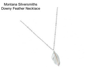 Montana Silversmiths Downy Feather Necklace