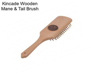 Kincade Wooden Mane & Tail Brush