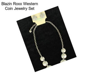 Blazin Roxx Western Coin Jewelry Set