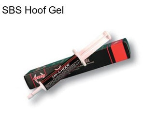 SBS Hoof Gel