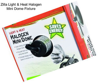 Zilla Light & Heat Halogen Mini Dome Fixture