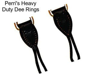 Perri\'s Heavy Duty Dee Rings