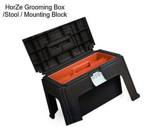 HorZe Grooming Box /Stool / Mounting Block