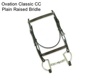 Ovation Classic CC Plain Raised Bridle