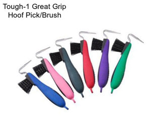 Tough-1 Great Grip Hoof Pick/Brush