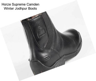 Horze Supreme Camden Winter Jodhpur Boots